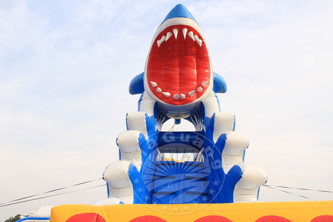 贵州鲨鱼儿童水滑梯